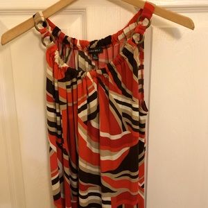 Geometric Mod Dress, Nine West, Small